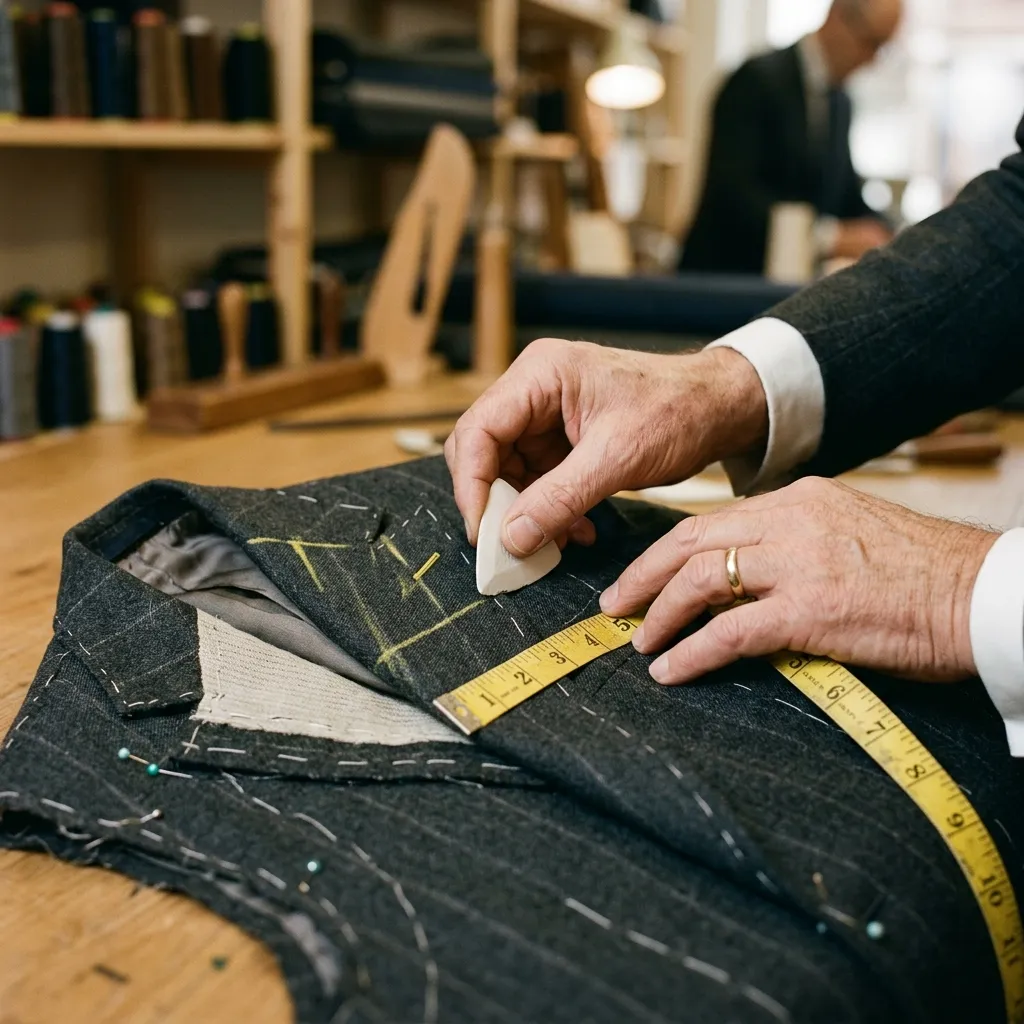 The art of traditional bespoke craftsmanship in Kolkata - Tanbir Style Zone