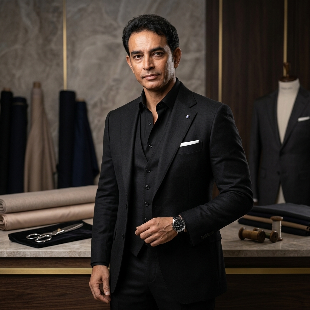 Master Tailor Tanbir Alam - Expert Bespoke Tailor in Kolkata at Tanbir Style Zone